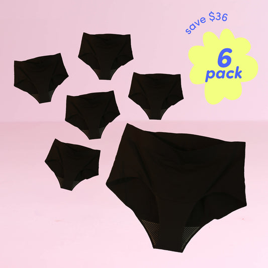 6 Pack Underwear